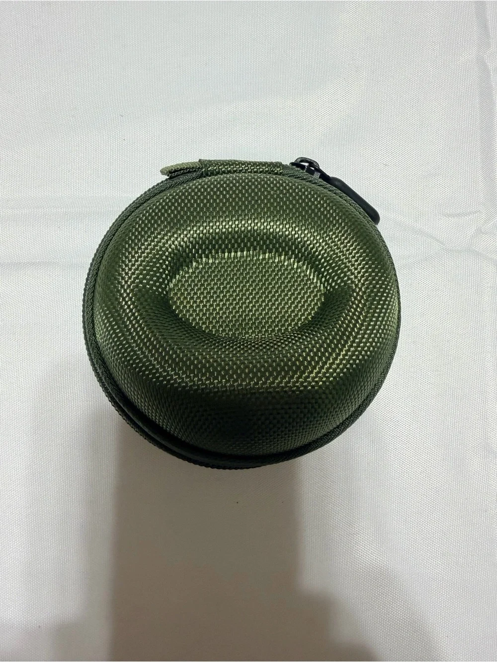 Invicta Olive Green Round Travel Case